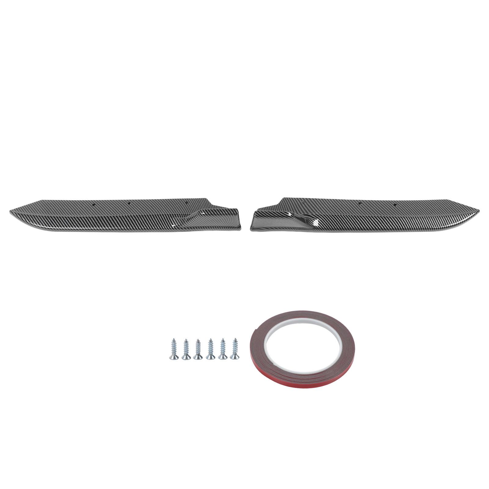 1 Pair Rear Bumper Diffuser Spoiler Impact Resistant Car Rear Bumper Lip Splitter for 3 Series E90 Standard 2005‑2012
1 Pair Rear Bumper Diffuser Spoiler Impact Resistant Car Rear Bumper Lip Splitter for 3 Series E90 Standard 2005‑2012