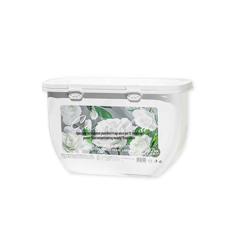 Капсулы для стирки Камелия: 3-в-1 Ароматические гранулы, Стойкий аромат, Удаление пятен и Отбеливание с эфирным маслом камелии
Капсулы для стирки Камелия: 3-в-1 Ароматические гранулы, Стойкий аромат, Удаление пятен и Отбеливание с эфирным маслом камелии