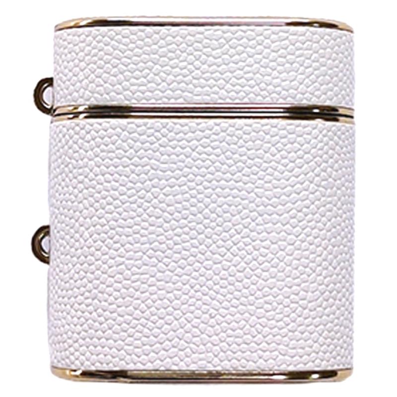For Apple AirPods with Wireless Charging Case (2019)/AirPods with Charging Case (2019)/(2016) Leather Texture PC+TPU Earphone Case White
For Apple AirPods with Wireless Charging Case (2019)/AirPods with Charging Case (2019)/(2016) Leather Texture PC+TPU Earphone Case White