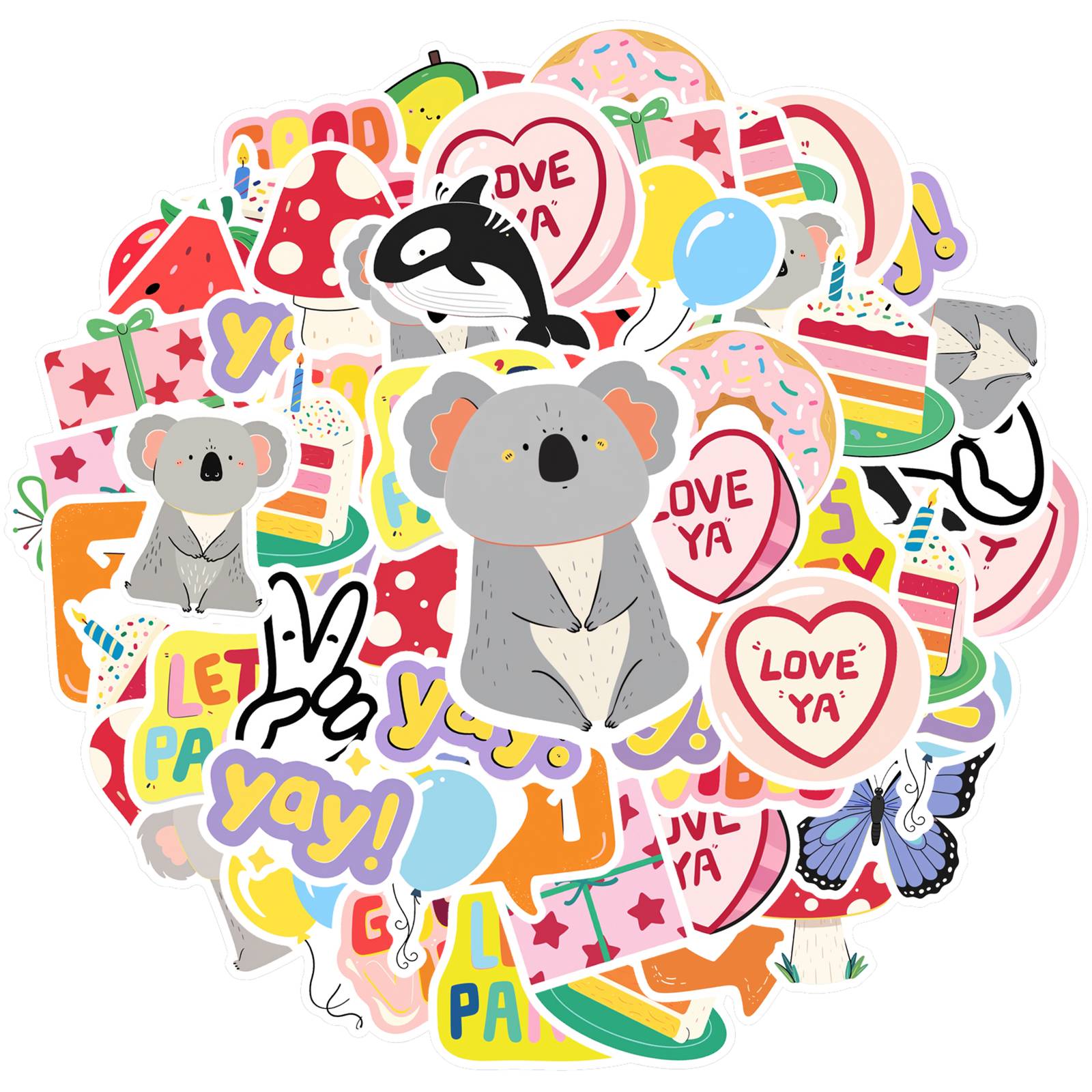 35pcs Playful Party Celebration Stickers Colorful Cute Animals Animal Stickers Funny Stickers For Guitar Laptop Helmet Suitcase
35pcs Playful Party Celebration Stickers Colorful Cute Animals Animal Stickers Funny Stickers For Guitar Laptop Helmet Suitcase