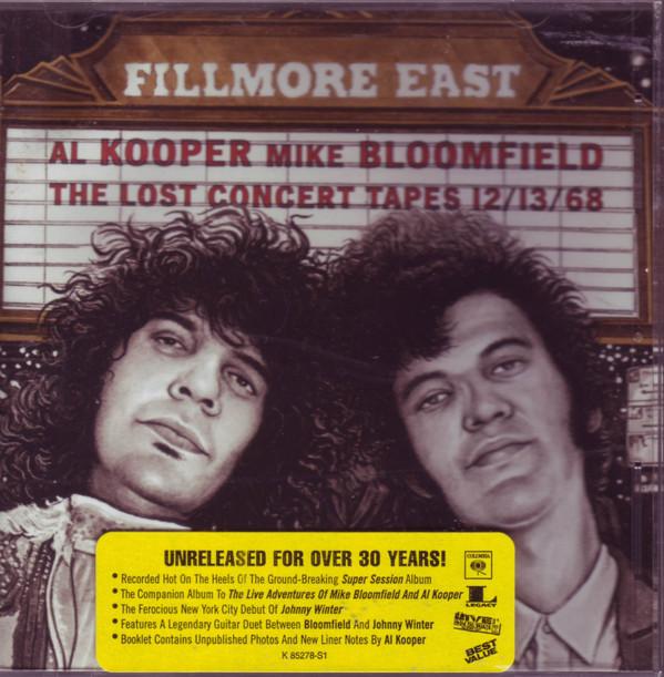 CD AL KOOPER / MIKE BLOOMFIELD - Fillmore East: the Lost Concer CK85278 Legacy 2003 US Rock Used
CD AL KOOPER / MIKE BLOOMFIELD - Fillmore East: the Lost Concer CK85278 Legacy 2003 US Rock Used