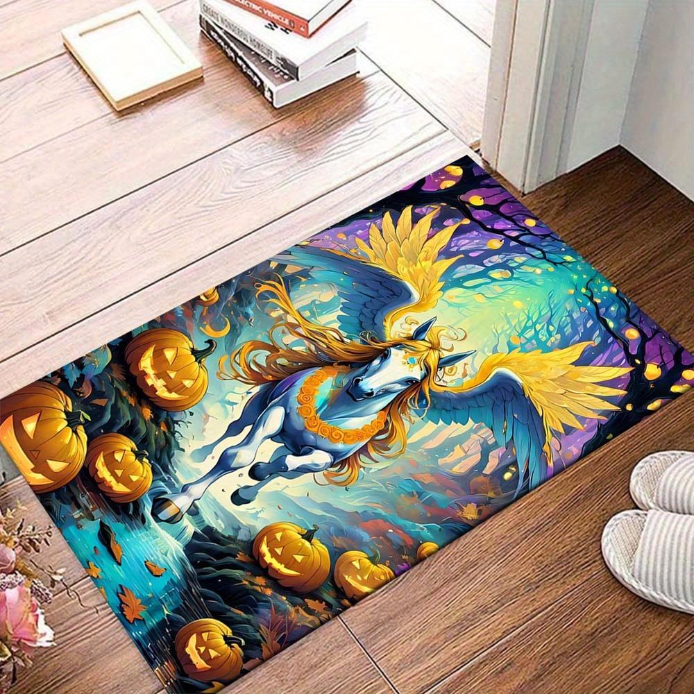 1pc Halloween Pumpkin Pegasus Area Rug, Slip-Resistant, Easy-Clean, Stain-Resistant, Perfect for Cozy Living Rooms, Bedrooms, Kitchens, Offi 60cm by 90cm
1pc Halloween Pumpkin Pegasus Area Rug, Slip-Resistant, Easy-Clean, Stain-Resistant, Perfect for Cozy Living Rooms, Bedrooms, Kitchens, Offi 60cm by 90cm