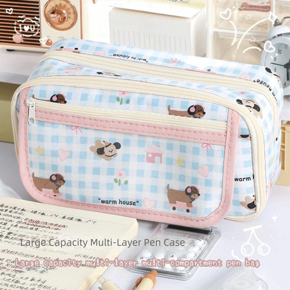 Large Capacity Kawaii Pencil Bag Zipper Pen Pencil Case Badge Pouch Stationery Bag School
Large Capacity Kawaii Pencil Bag Zipper Pen Pencil Case Badge Pouch Stationery Bag School