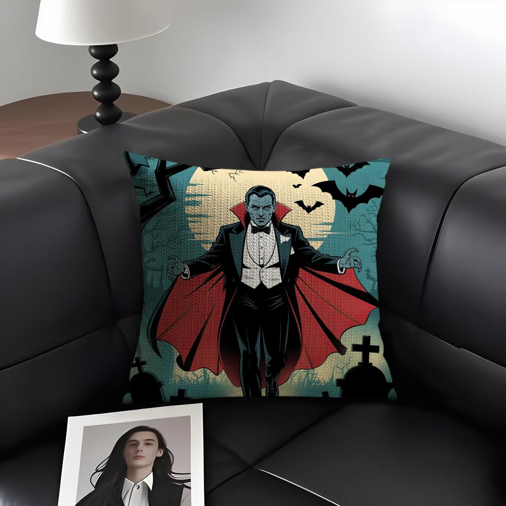 DDracula Horror Movie Cushion Cover Natural Linen Organic Fabric DoubleSided Printing Sofa Home Decor Gift Pillow Case 30x30cm
DDracula Horror Movie Cushion Cover Natural Linen Organic Fabric DoubleSided Printing Sofa Home Decor Gift Pillow Case 30x30cm