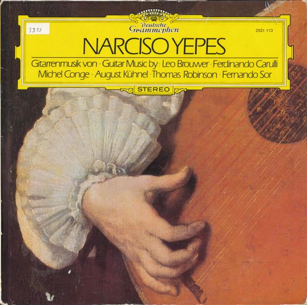 LP Record NARCISO YEPES Gitarrenmusik Von Guitar Music By L 2531113 DEUTSCHE GRAMM 1979 Germany Classical Used
LP Record NARCISO YEPES Gitarrenmusik Von Guitar Music By L 2531113 DEUTSCHE GRAMM 1979 Germany Classical Used