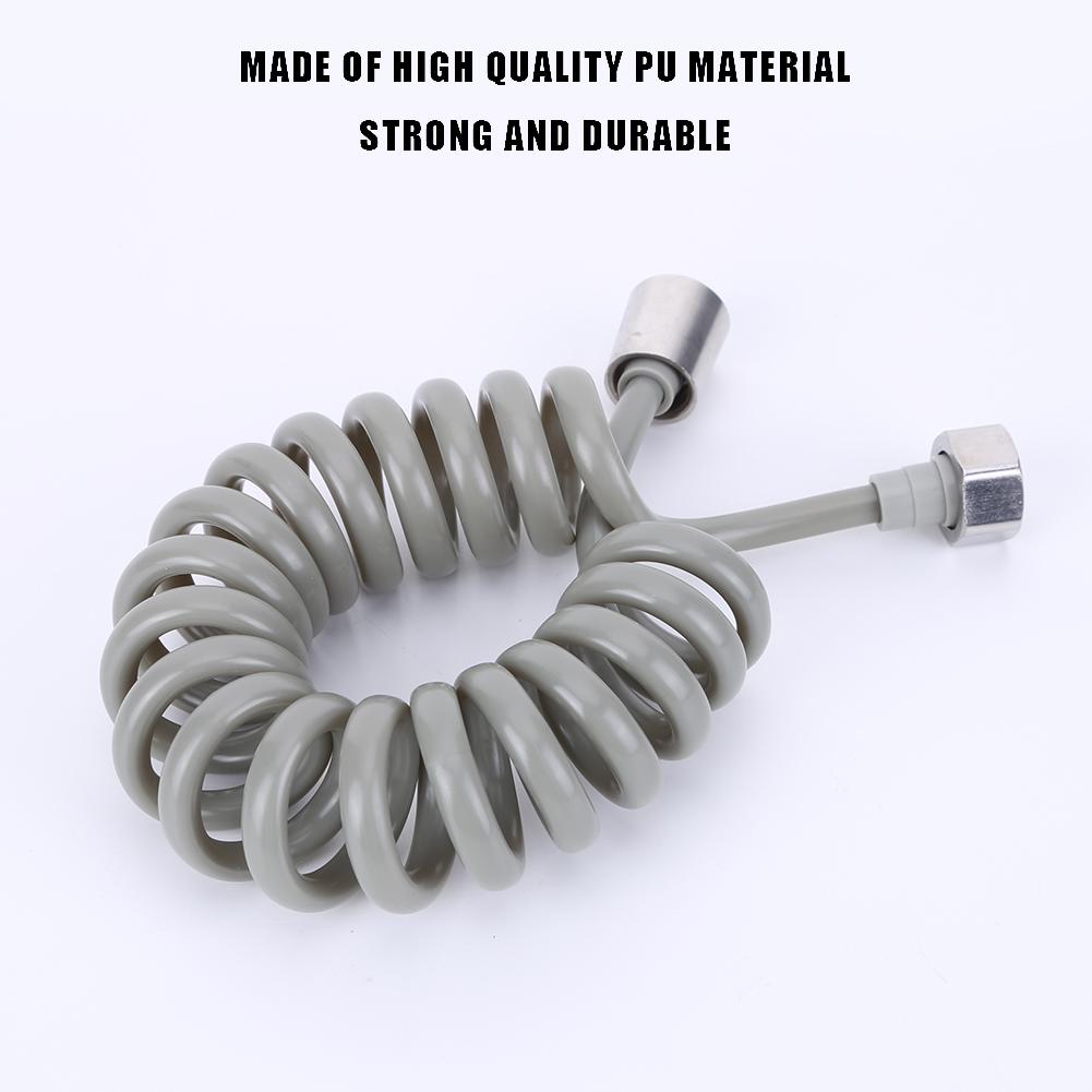 2/3/5M Plastic Water Toilet Bidet Sprayer Flexible Spring Shower head Hose Tube Telephone Line Anti-wrap Bathroom Accessories 2M
2/3/5M Plastic Water Toilet Bidet Sprayer Flexible Spring Shower head Hose Tube Telephone Line Anti-wrap Bathroom Accessories 2M