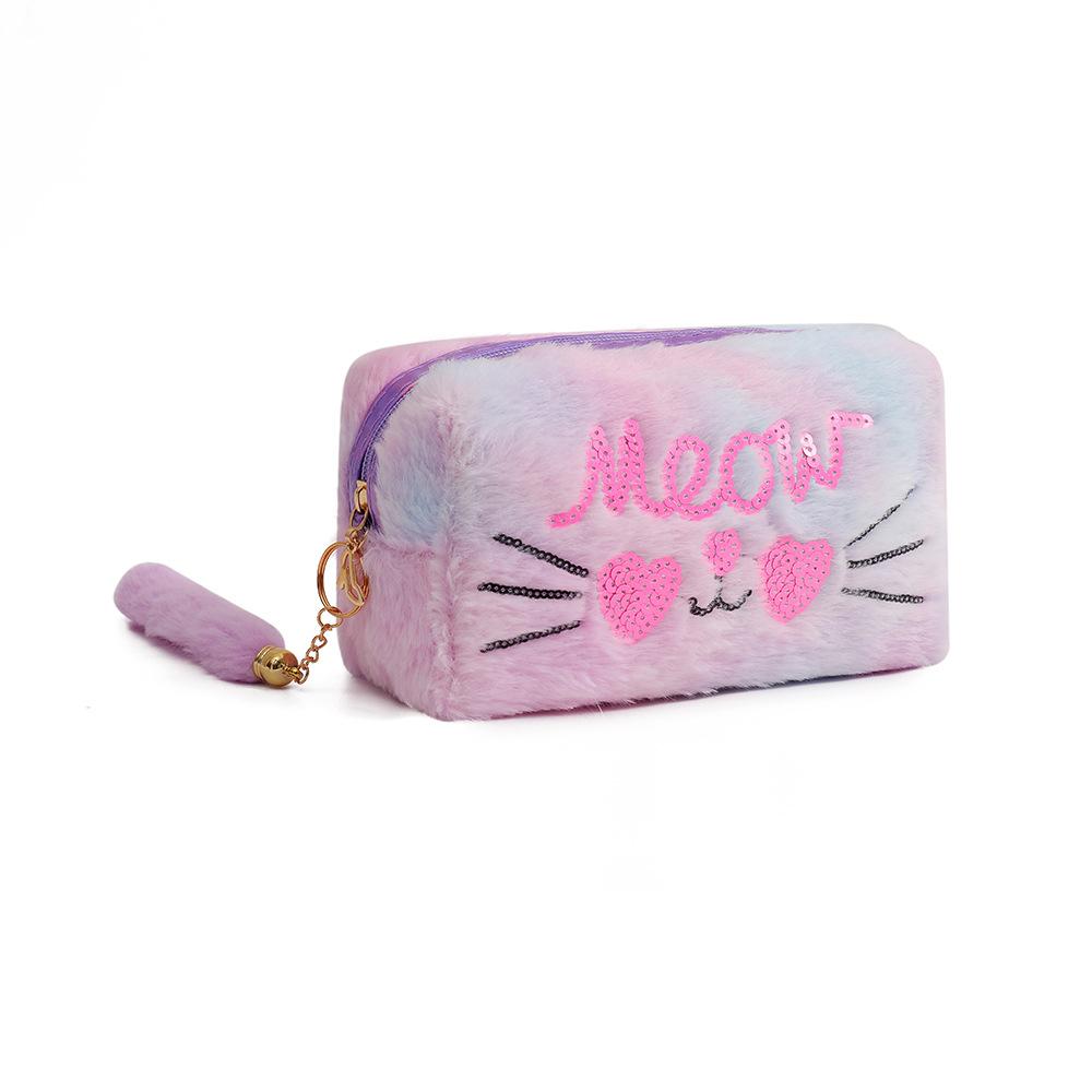 Kawaii Plush Cat Pencil Case Student Large Capacity Stationery Storage Bag Girl Cosmetic Organizer Lovely Pen Pouch for Kid Gift фіолетовий
Kawaii Plush Cat Pencil Case Student Large Capacity Stationery Storage Bag Girl Cosmetic Organizer Lovely Pen Pouch for Kid Gift фіолетовий