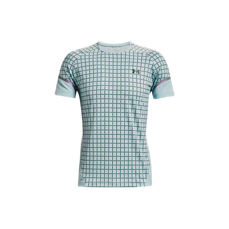 Мужская повседневная футболка в клетку Under Armour Rush Series, синие топы с круглым вырезом 1366174-478
Мужская повседневная футболка в клетку Under Armour Rush Series, синие топы с круглым вырезом 1366174-478
