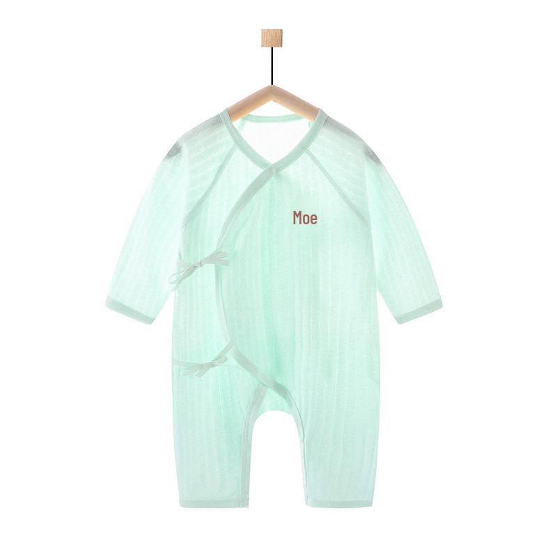 Newborn Cotton Long Sleeve Tagless Onesie - Summer-Ready, Air Conditioning Pajamas 73cm (7.2-9kg, 66-73cm)
Newborn Cotton Long Sleeve Tagless Onesie - Summer-Ready, Air Conditioning Pajamas 73cm (7.2-9kg, 66-73cm)
