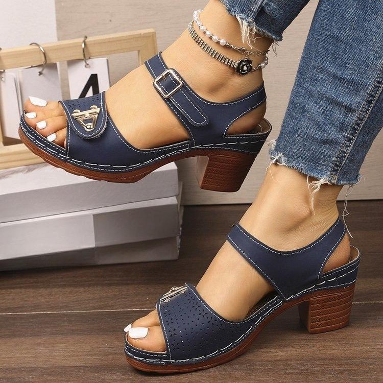 Leather Platform Women s Shoes - New Style High-heeled Peep-toe Flip-flops 43 синій
Leather Platform Women s Shoes - New Style High-heeled Peep-toe Flip-flops 43 синій