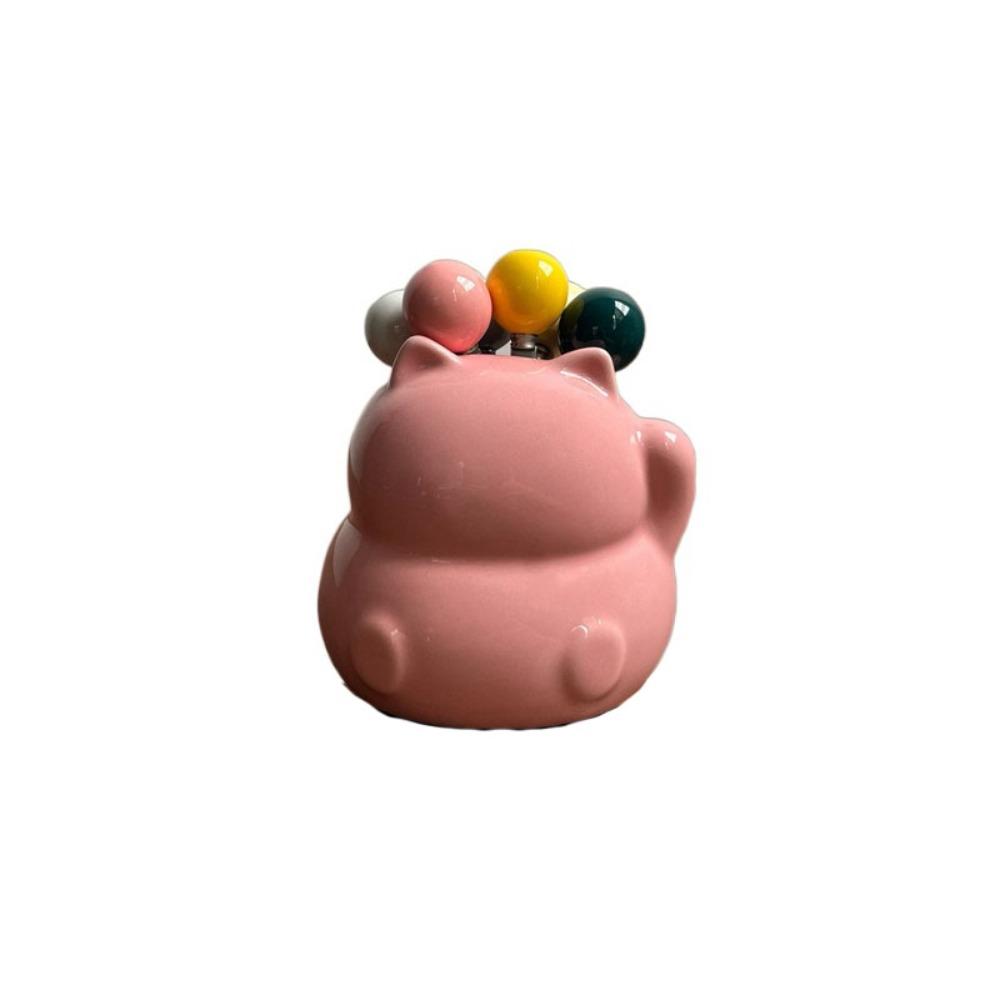 Cartoon Cat Dessert Forks with Storage Jar Ceramic Fruit Forks Receipt Jar for Tasting Salad
Cartoon Cat Dessert Forks with Storage Jar Ceramic Fruit Forks Receipt Jar for Tasting Salad