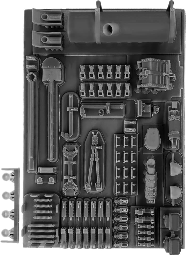 Passion Models Panzer 4 F type 3D parts set Plastic model parts 1/35 type/G (for Tamiya) P35T-020
Passion Models Panzer 4 F type 3D parts set Plastic model parts 1/35 type/G (for Tamiya) P35T-020