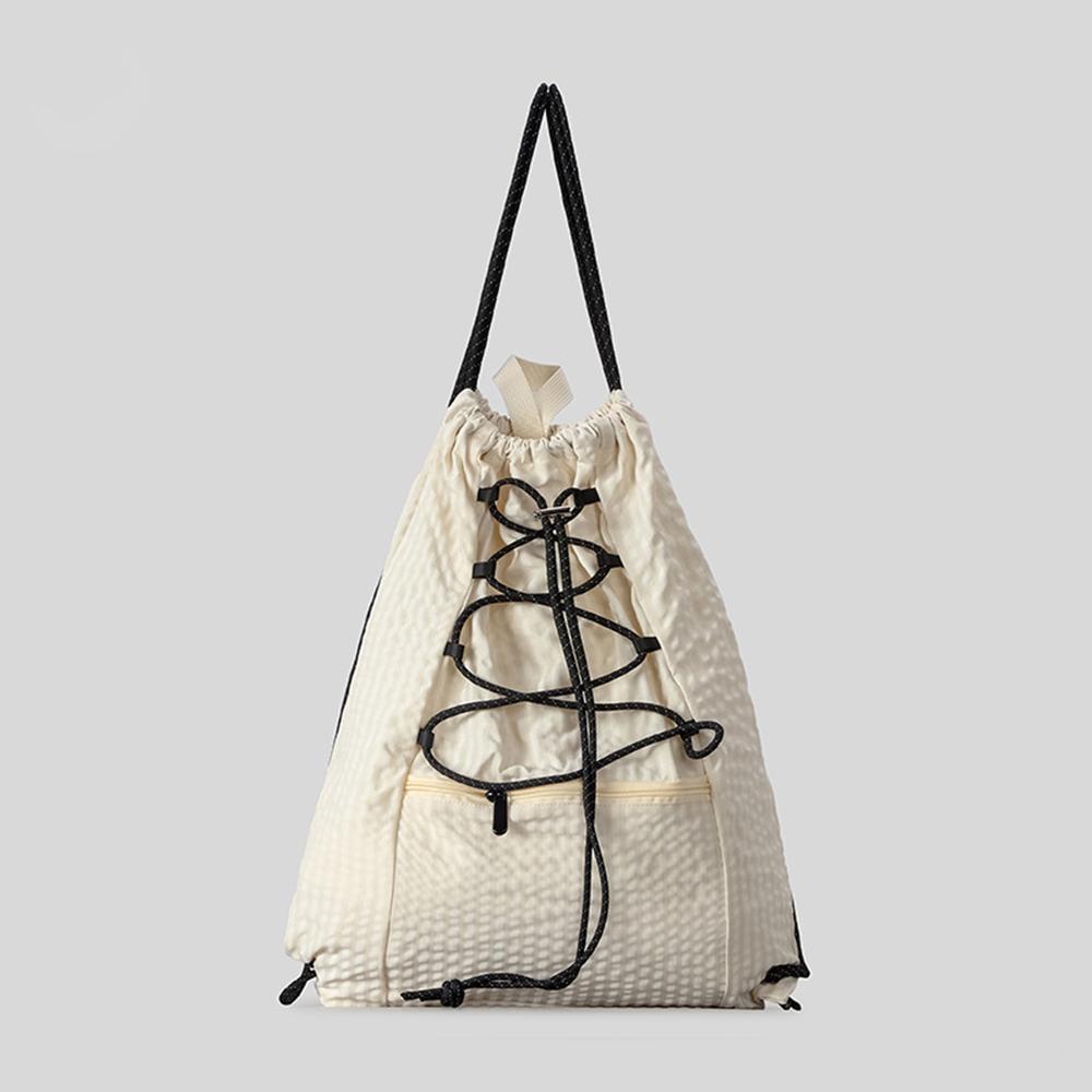 Japanese Casual Drawsting Backapks for Women Lightweight Nylon Outdoor Backpack Large Capacity Travel Bags 2026 about 48x40x1cm
Japanese Casual Drawsting Backapks for Women Lightweight Nylon Outdoor Backpack Large Capacity Travel Bags 2026 about 48x40x1cm