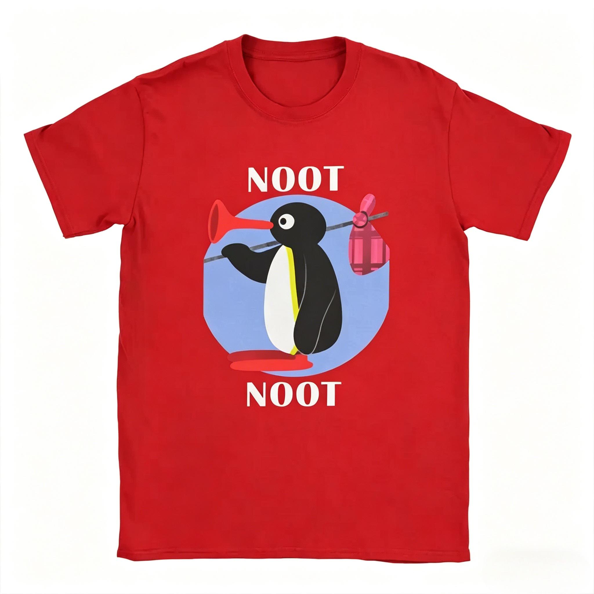 Pingu Noot Noot World Tour Casual Unisexs Clothing Womens Clothing TShirt Cotton Y2k Fashion Popular Vintage 2026 Summer T Shirt 4XL
Pingu Noot Noot World Tour Casual Unisexs Clothing Womens Clothing TShirt Cotton Y2k Fashion Popular Vintage 2026 Summer T Shirt 4XL