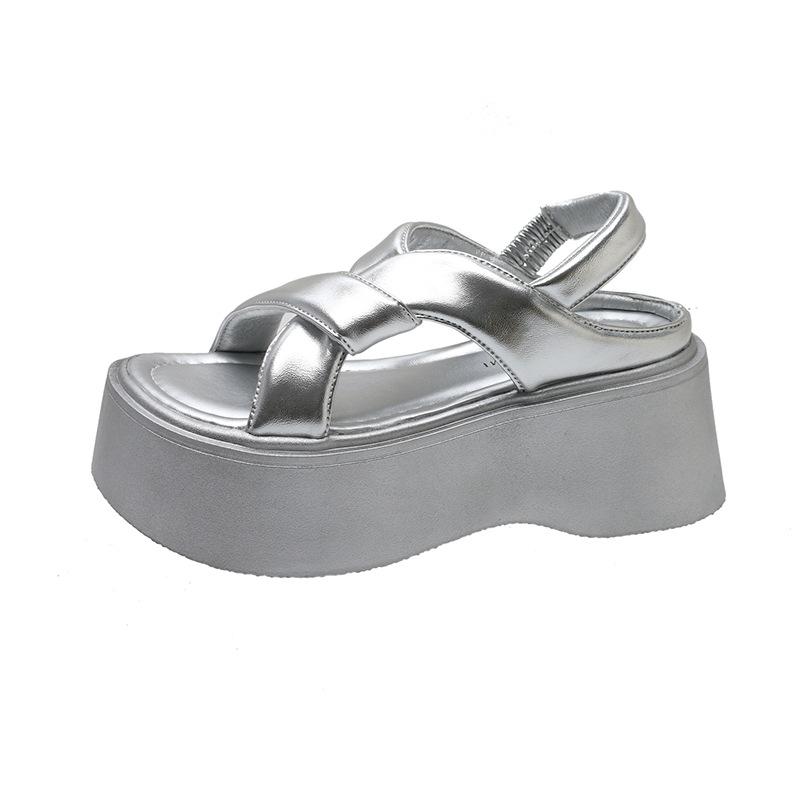 Versatile sports soft-soled casual muffin thick-soled sandals women s (-cm) rubber open-footed women s sandals 40 срібний
Versatile sports soft-soled casual muffin thick-soled sandals women s (-cm) rubber open-footed women s sandals 40 срібний