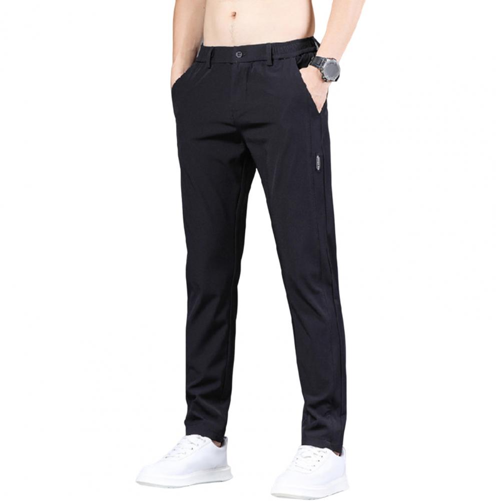 Men Pants Ice Silk Elastic Waist Solid Color Button Zipper Closure Slim Fit Thin Ankle Length Sport Trousers Daily Casual Long T 30 світло-зелений колір
Men Pants Ice Silk Elastic Waist Solid Color Button Zipper Closure Slim Fit Thin Ankle Length Sport Trousers Daily Casual Long T 30 світло-зелений колір