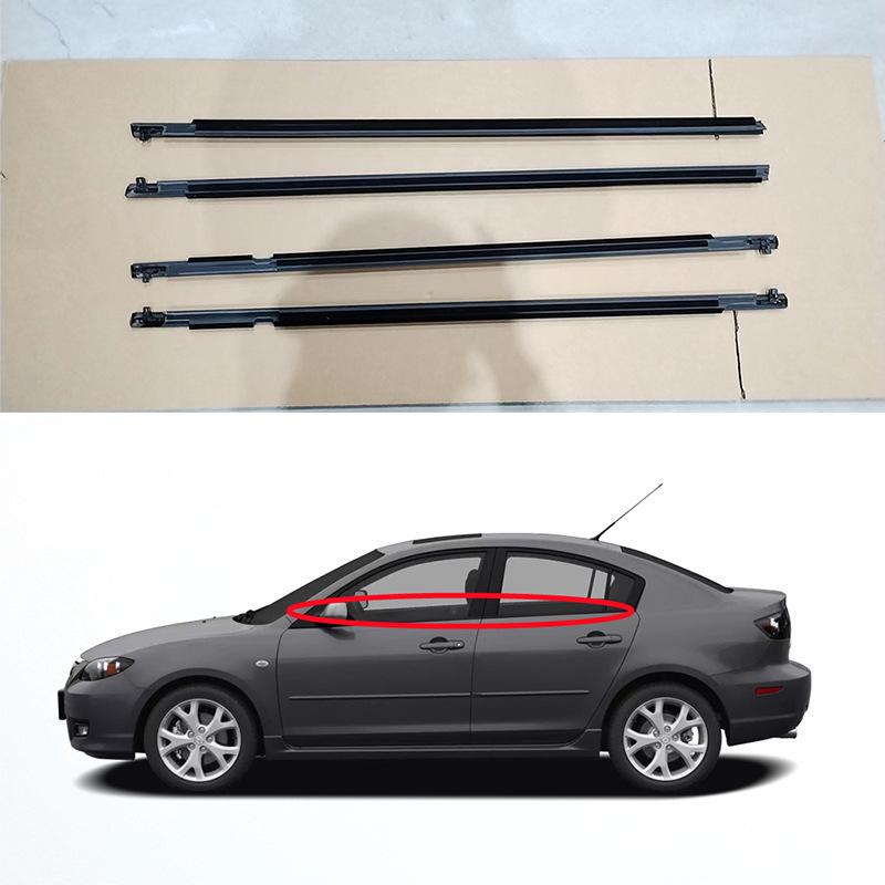 Mazda 3 2004-2009 Outer Weatherstrip and Water Deflector Seal чёрный
Mazda 3 2004-2009 Outer Weatherstrip and Water Deflector Seal чёрный
