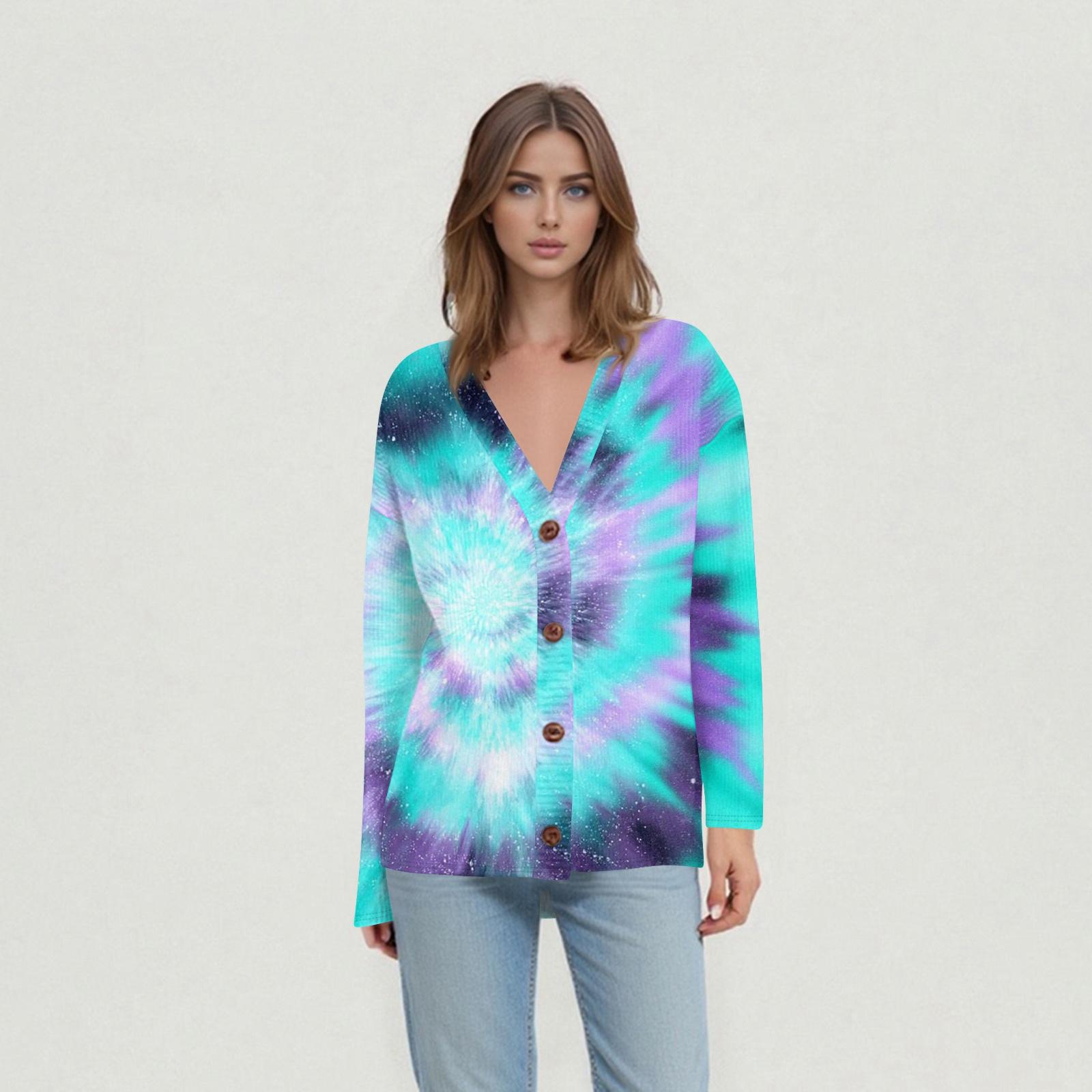 Женские повседневные топы на каждый день Вязаный кардиган-жакет L циан
Женские повседневные топы на каждый день Вязаный кардиган-жакет L циан