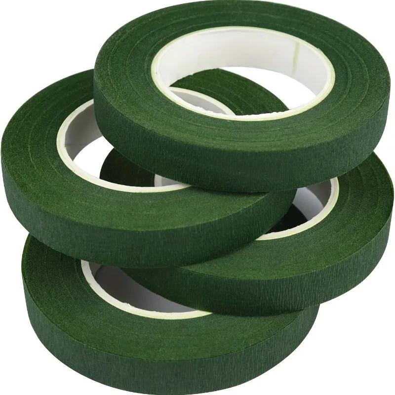 Dark green floral tape DIY handmade packaging for flower stem packaging and floral wedding bouquets of decorative tape
Dark green floral tape DIY handmade packaging for flower stem packaging and floral wedding bouquets of decorative tape