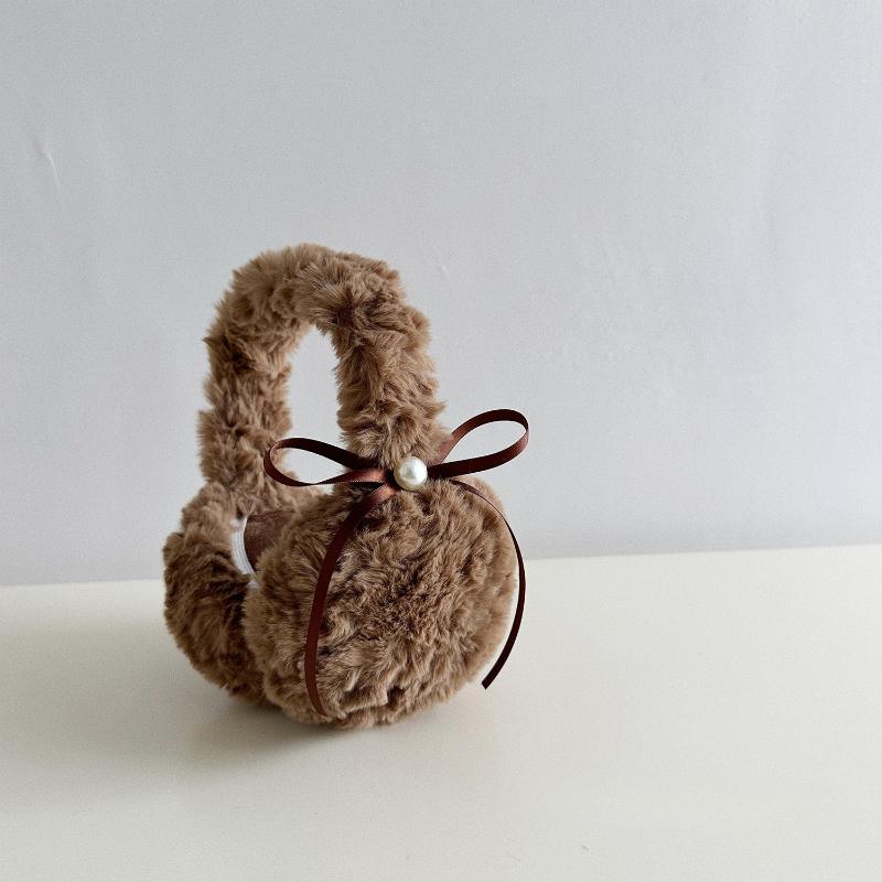 1pc Winter Warm Sun Pearl Bow Plush Earrings Female Students Windproof Ear Protection Warm Earrings коричневый
1pc Winter Warm Sun Pearl Bow Plush Earrings Female Students Windproof Ear Protection Warm Earrings коричневый