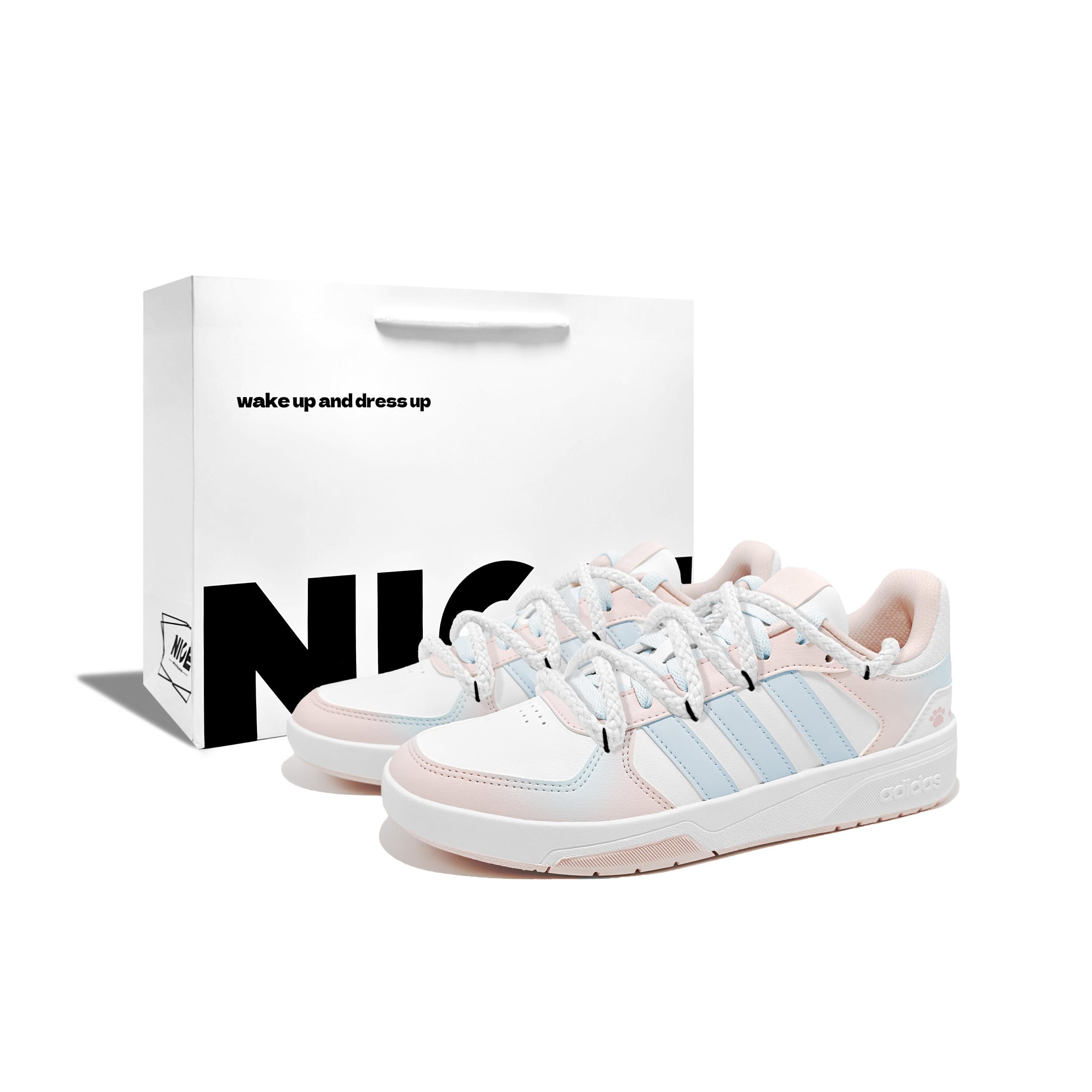 Adidas COURTBEAT Sweetie Cat Paw, Number 2 Synthetic Leather Slip Resistant Cushioning Abrasion Resistant KI6785(Team1002--BOX) 35⅔
Adidas COURTBEAT Sweetie Cat Paw, Number 2 Synthetic Leather Slip Resistant Cushioning Abrasion Resistant KI6785(Team1002--BOX) 35⅔
