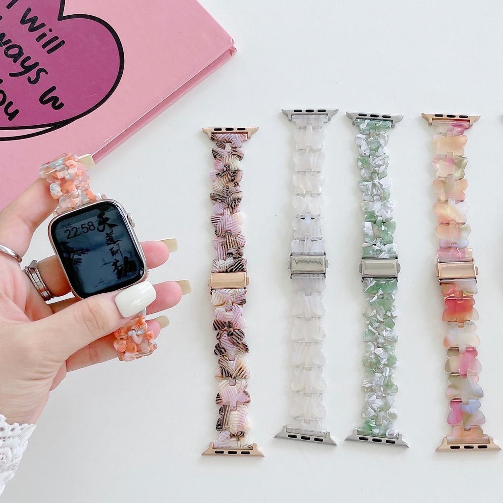 Роскошный женский ремешок для часов Royal Butterfly для iWatch 7, 4 ремешка, полимерные цепочки, ремешок с металлической пряжкой для Apple Watch Series 6 SE Series 7, женский ремешок для часов
Роскошный женский ремешок для часов Royal Butterfly для iWatch 7, 4 ремешка, полимерные цепочки, ремешок с металлической пряжкой для Apple Watch Series 6 SE Series 7, женский ремешок для часов
