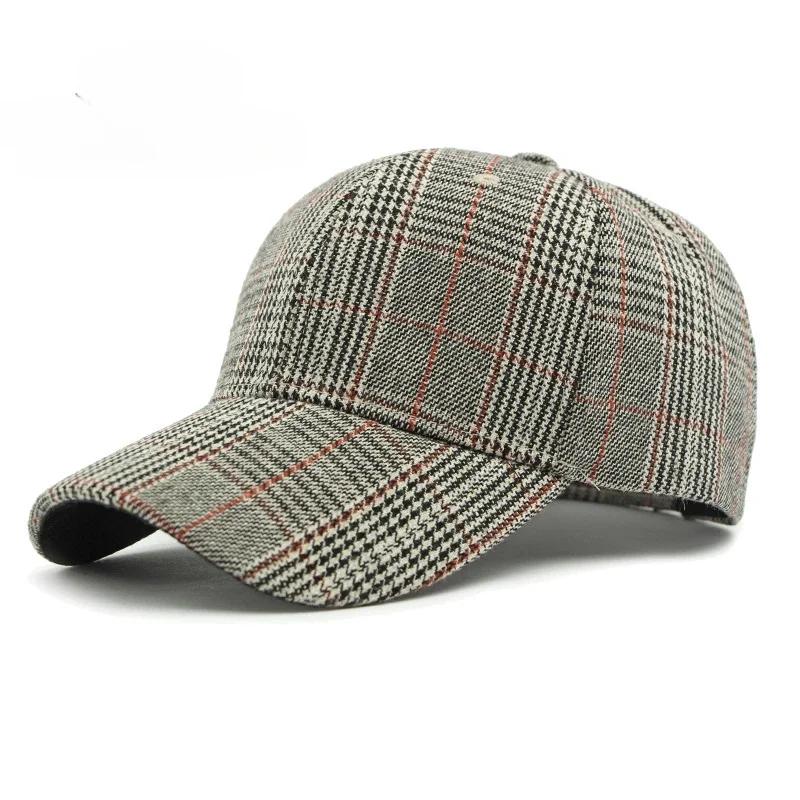 Spring Autumn Women S Baseball Cap Cotton Classic Checkered Snapback Hat Men Women British Style Hard Top Sunshade Hat 55-60cm
Spring Autumn Women S Baseball Cap Cotton Classic Checkered Snapback Hat Men Women British Style Hard Top Sunshade Hat 55-60cm