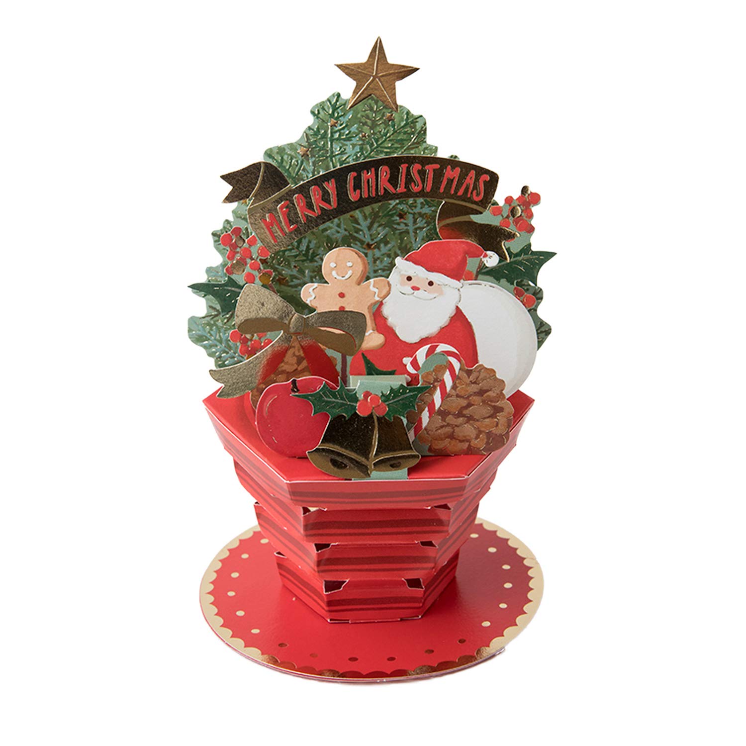 Greeting Life Christmas Card Flower Pot Tree TK-23
Greeting Life Christmas Card Flower Pot Tree TK-23
