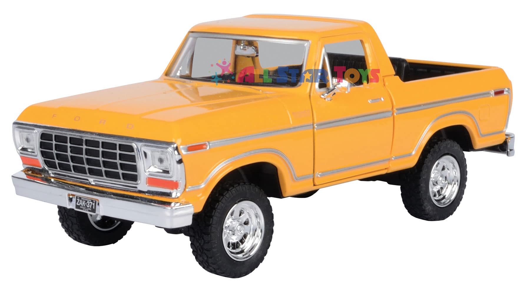 1978 Ford Bronco литая модель автомобиля внедорожник SUT грузовик Motormax 79374 124 (желтый) жёлтый
1978 Ford Bronco литая модель автомобиля внедорожник SUT грузовик Motormax 79374 124 (желтый) жёлтый