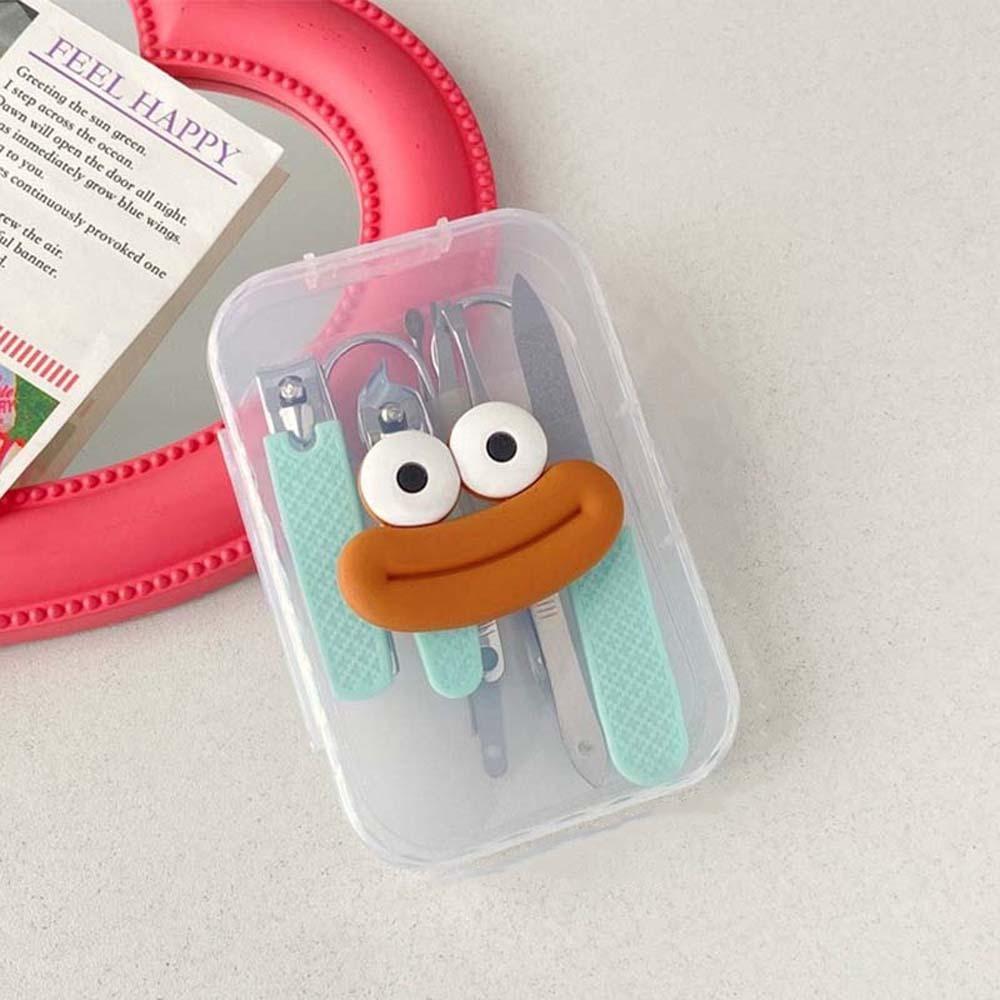 Earpick Nail Clippers Set Wide Jaw Opening Cartoon Nail Sanding Creative Mini Nail File Gift зелёный
Earpick Nail Clippers Set Wide Jaw Opening Cartoon Nail Sanding Creative Mini Nail File Gift зелёный