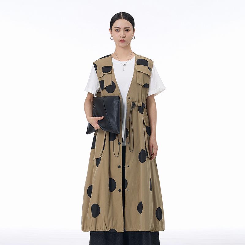 2026 Spring/Summer Plus Size Women s Sleeveless Long Vest Cardigan Dress 80256 One Size хакі
2026 Spring/Summer Plus Size Women s Sleeveless Long Vest Cardigan Dress 80256 One Size хакі