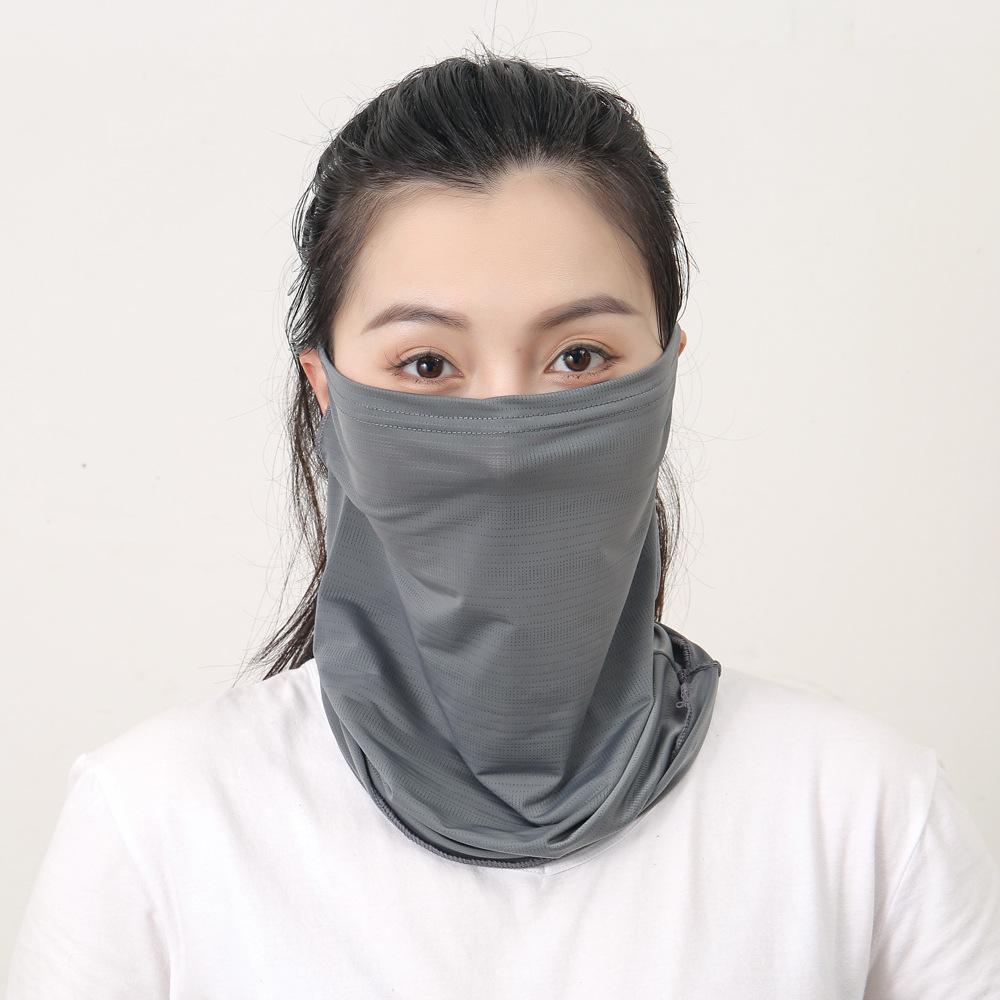 Ice silk sunscreen mask, men s and women s summer outdoor cycling sports neck protection, neck cover, sunshade breathable mask, sunscreen veil темно-сірий
Ice silk sunscreen mask, men s and women s summer outdoor cycling sports neck protection, neck cover, sunshade breathable mask, sunscreen veil темно-сірий