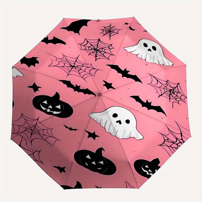 1pc Halloween Pink Automatic Umbrella - Auto Open/Close Folding Umbrella with Reinforced 8-Rib Frame, 132
1pc Halloween Pink Automatic Umbrella - Auto Open/Close Folding Umbrella with Reinforced 8-Rib Frame, 132