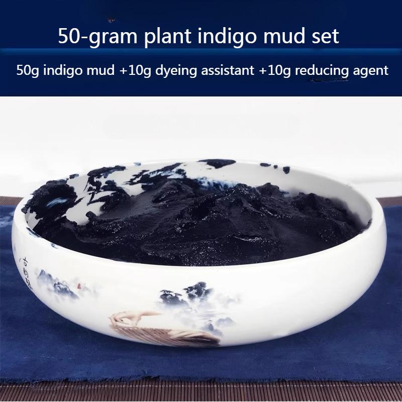 Indigo Mud Tie-dyeing Dye Set/Non-cooking Plant Dyes Handmade DIY Clothes Hats and Handbags Shawl Dyeing Indigo Blue Pigment
Indigo Mud Tie-dyeing Dye Set/Non-cooking Plant Dyes Handmade DIY Clothes Hats and Handbags Shawl Dyeing Indigo Blue Pigment