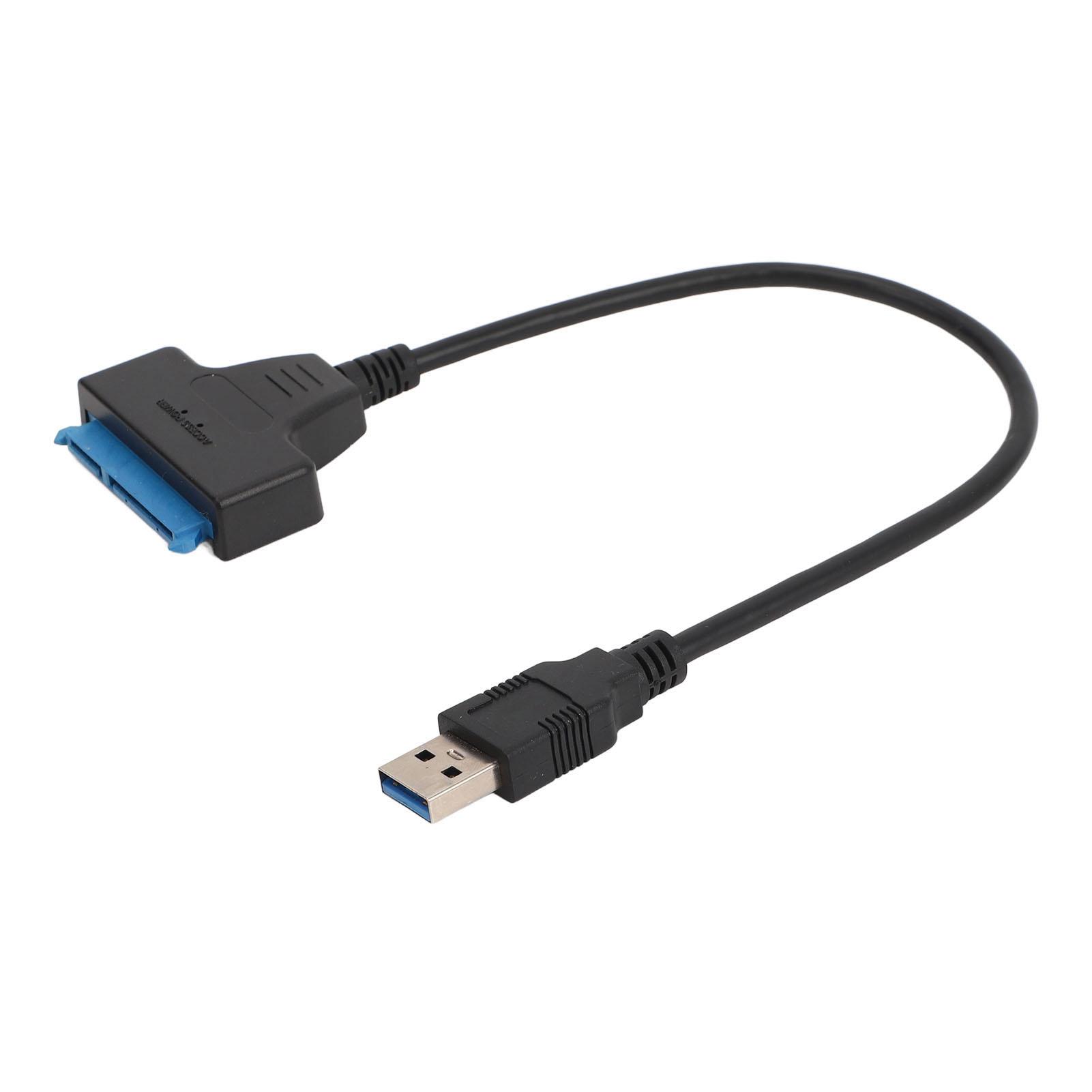 Адаптерный кабель SATA - USB3.0 с поддержкой UASP 6 Гбит/с для жесткого диска 2,5 дюйма, SSD
Адаптерный кабель SATA - USB3.0 с поддержкой UASP 6 Гбит/с для жесткого диска 2,5 дюйма, SSD