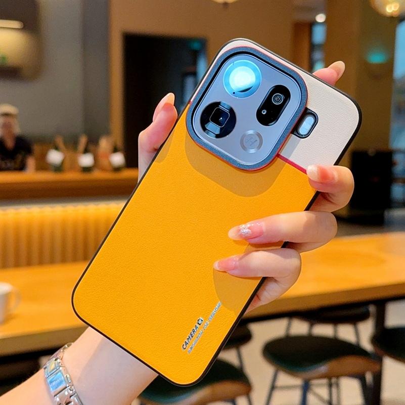 Double Pigment Leather Lens Raised Protective Lens Phone Case For OPPO Find X9 Pro x9 X8 Ultra x8s + X7 Ultra X6 Protect Cover OPPO Find X7
Double Pigment Leather Lens Raised Protective Lens Phone Case For OPPO Find X9 Pro x9 X8 Ultra x8s + X7 Ultra X6 Protect Cover OPPO Find X7