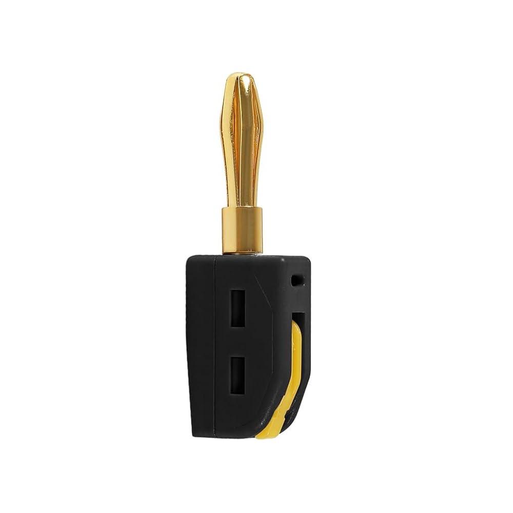New Portable Banana Plug Solderless Gold-Plated High Current Plug 32A 4mm Quick Connect чёрный
New Portable Banana Plug Solderless Gold-Plated High Current Plug 32A 4mm Quick Connect чёрный
