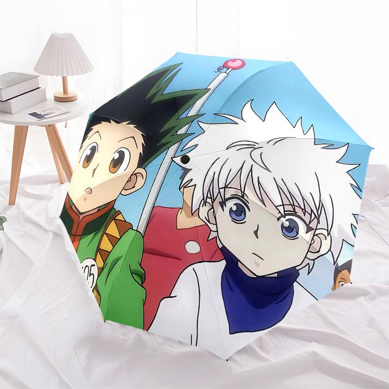 1pc Hunter x Hunter Gon & Killua Umbrella Automatic Opening Folding Design, 8-Bone Iron Frame Outdoor Umbrella, Festival Gift for Fans, Travelers, Dai
1pc Hunter x Hunter Gon & Killua Umbrella Automatic Opening Folding Design, 8-Bone Iron Frame Outdoor Umbrella, Festival Gift for Fans, Travelers, Dai