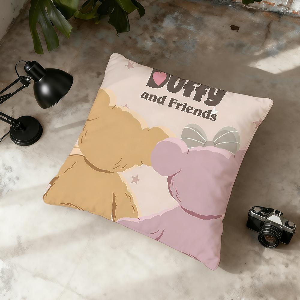 Cute Cartoon Bear D-Duffy And Friends DSN cushion cover Home Office Convenient Nordic Simplicity Hit With Zipper Cushion Cover 30cmx30cm
Cute Cartoon Bear D-Duffy And Friends DSN cushion cover Home Office Convenient Nordic Simplicity Hit With Zipper Cushion Cover 30cmx30cm