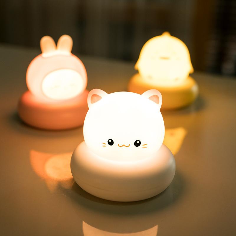 Cute Animal Night Light For Kids 3 Level Dimmable Nursery Sleeping Lamp Touch Control Nightlight For Breastfeeding Toddler Decor
Cute Animal Night Light For Kids 3 Level Dimmable Nursery Sleeping Lamp Touch Control Nightlight For Breastfeeding Toddler Decor