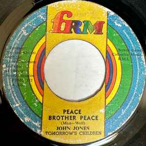 7inch Record JOHN JONES Peace Brother Peace BW Satisfactio FTMC152 FRM 1970 Reggae Ska Dub Used
7inch Record JOHN JONES Peace Brother Peace BW Satisfactio FTMC152 FRM 1970 Reggae Ska Dub Used
