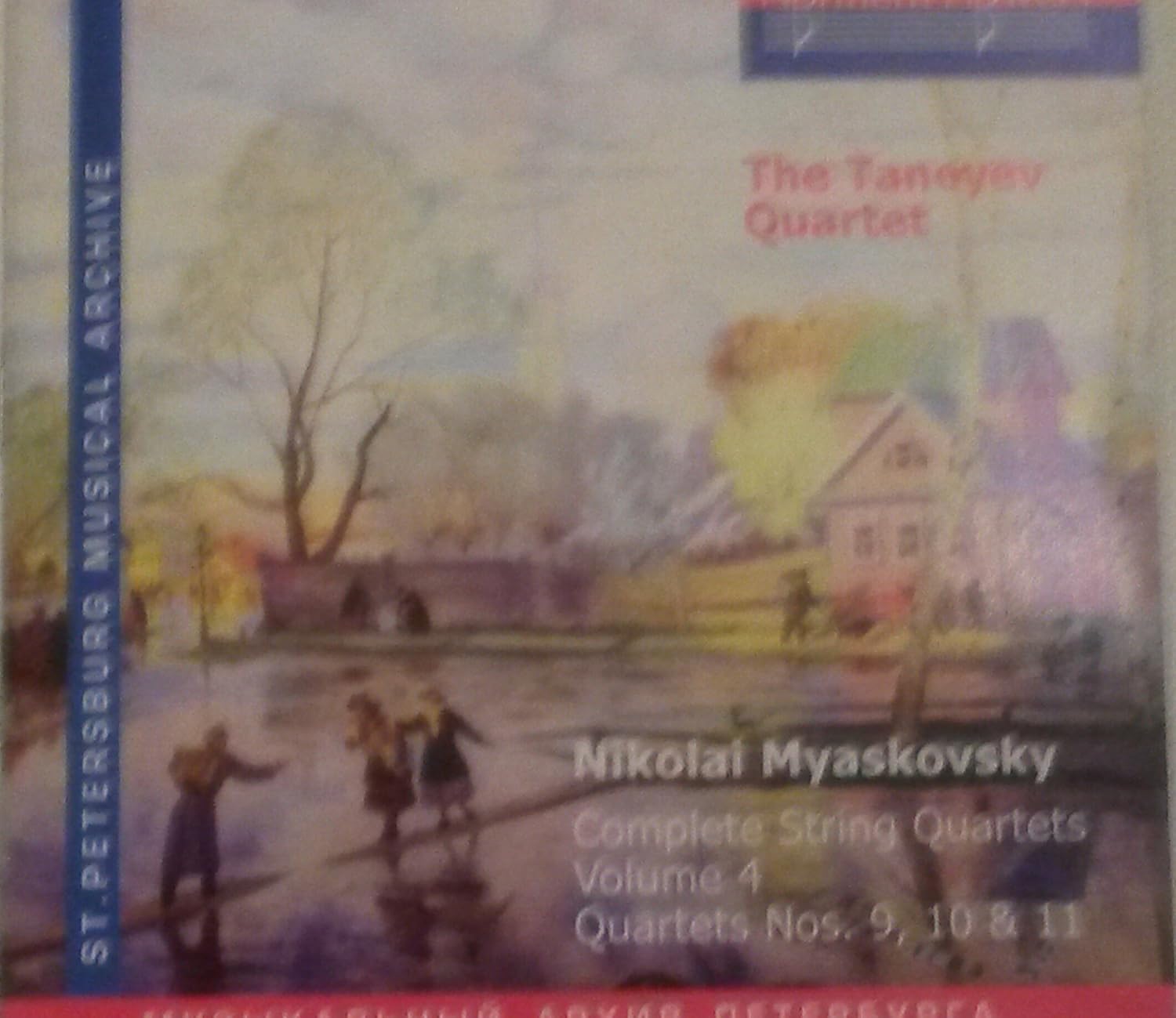 CD TANEYEV QUARTET - N. Miaskovsky - Complete String Qua NFPMA9953 Non Japan Classical Used
CD TANEYEV QUARTET - N. Miaskovsky - Complete String Qua NFPMA9953 Non Japan Classical Used