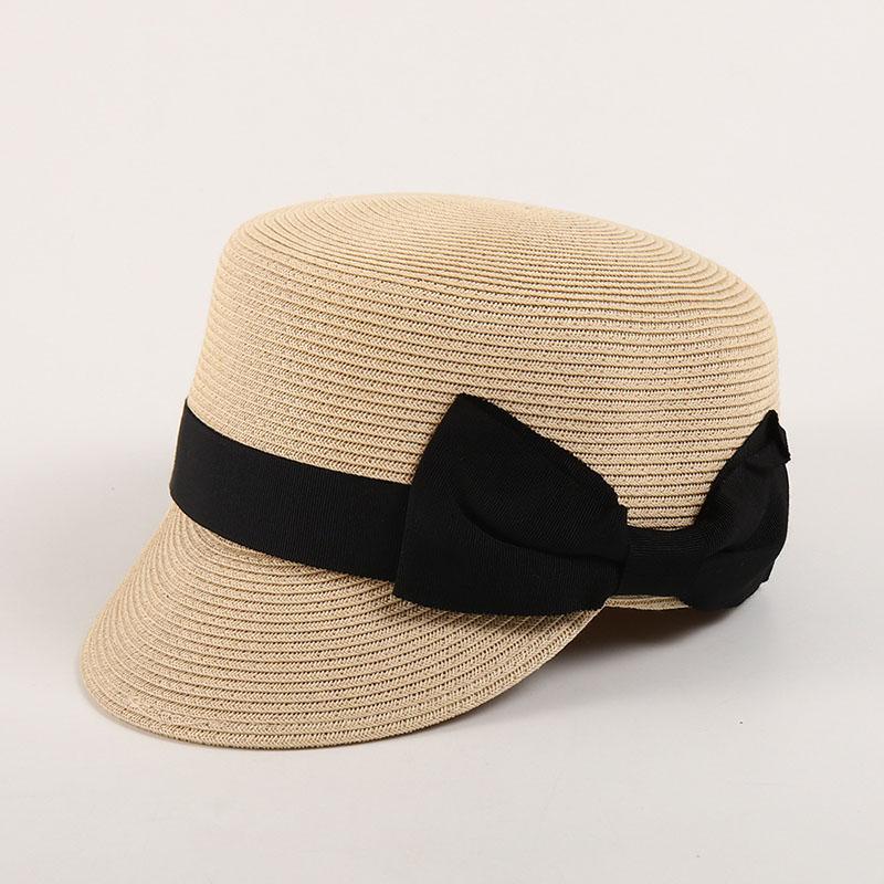 Summer Straw Hat for Women Outdoor Travel Beach Vacation Cap Vintage Bow Top Hat Girls French Flat Top Sun Visor Hats 56-58cm
Summer Straw Hat for Women Outdoor Travel Beach Vacation Cap Vintage Bow Top Hat Girls French Flat Top Sun Visor Hats 56-58cm