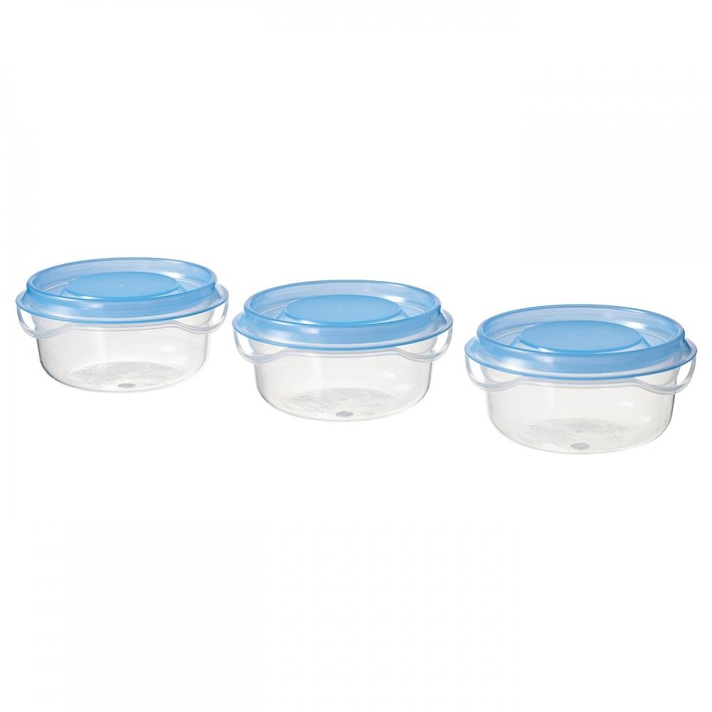 ИКЕА ПРУТА Контейнер для продуктов Прозрачный Синий 70 мл
ИКЕА ПРУТА Контейнер для продуктов Прозрачный Синий 70 мл