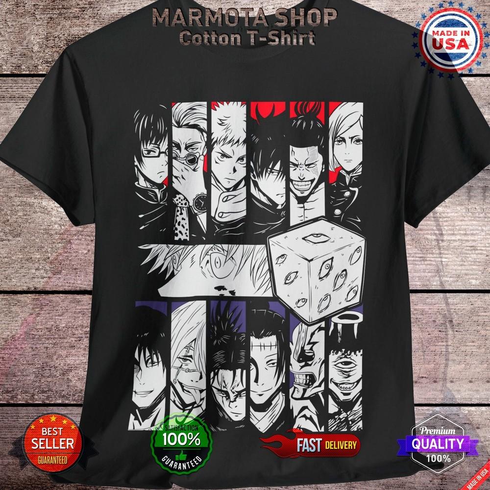 Jujutsu Kaisen T-Shirt Prison Realm Itadori Maki Nanami Nobara Anime Tee Shirt 2XL
Jujutsu Kaisen T-Shirt Prison Realm Itadori Maki Nanami Nobara Anime Tee Shirt 2XL