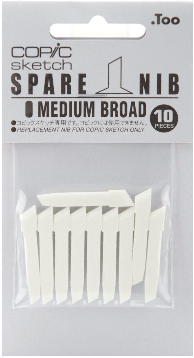 Spare Copic Sketch Marker Nibs Medium Wide 10/Pkg -
Spare Copic Sketch Marker Nibs Medium Wide 10/Pkg -