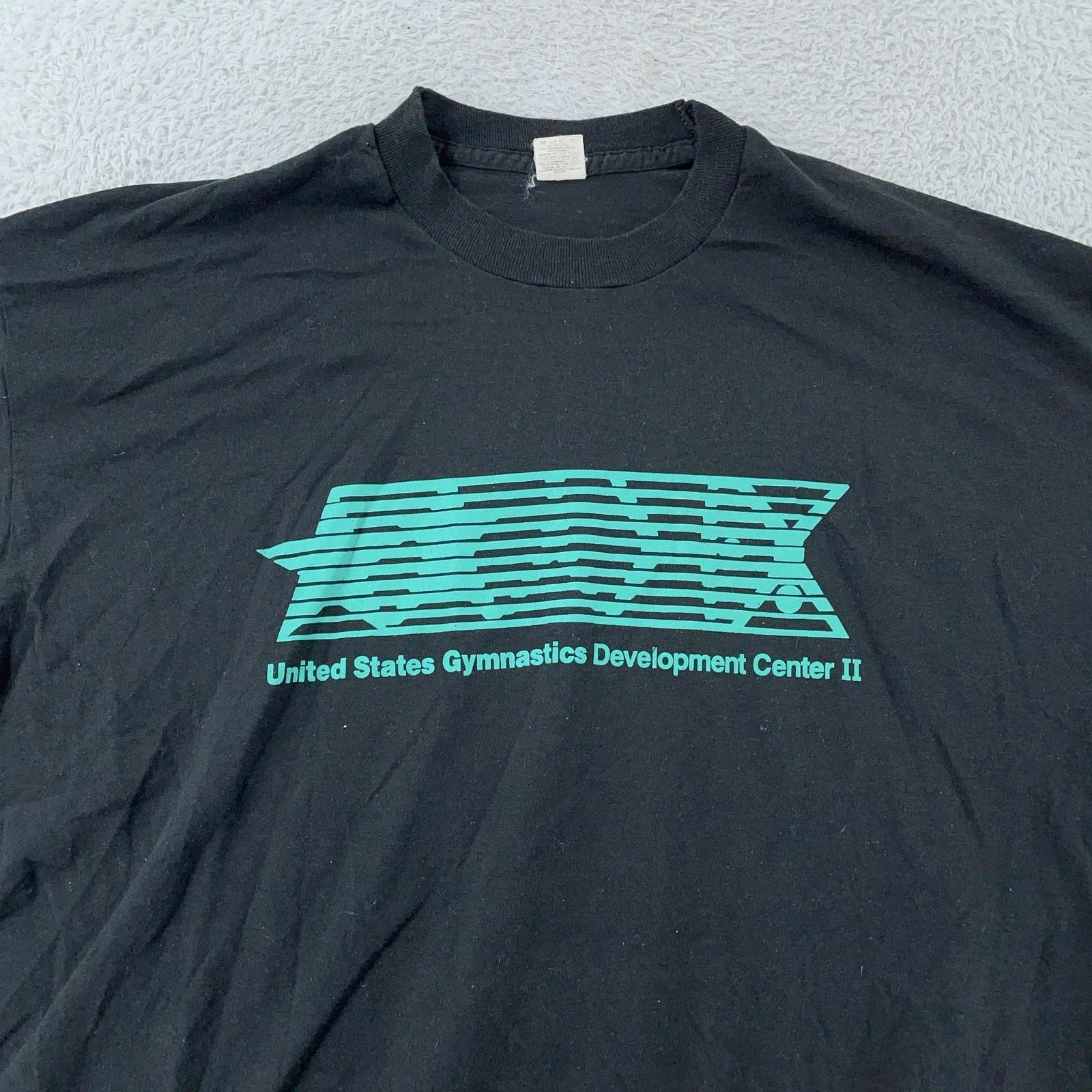 Vintage United States Gymnastics Development Center II Shirt Mens L/XL Black 90s 3XL
Vintage United States Gymnastics Development Center II Shirt Mens L/XL Black 90s 3XL
