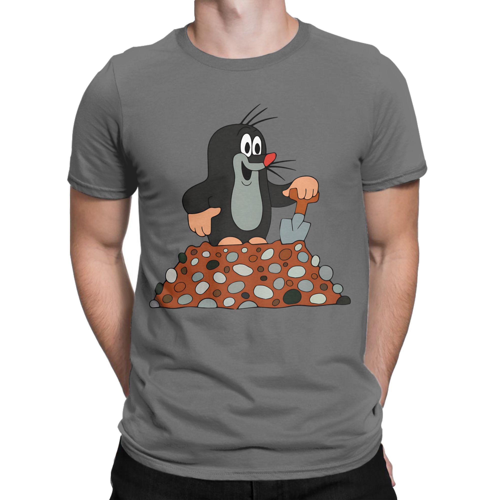 Funny The Little Mole Krtek Dig a Hole T-Shirt Men Crewneck 100% Cotton T Shirt Cartoon Short Sleeve Tees Printed Clothes 4XL
Funny The Little Mole Krtek Dig a Hole T-Shirt Men Crewneck 100% Cotton T Shirt Cartoon Short Sleeve Tees Printed Clothes 4XL