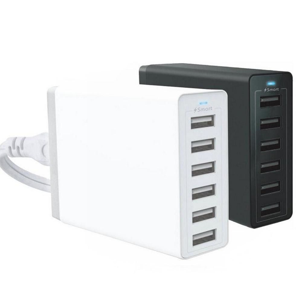 Многопортовая зарядная станция для мобильного телефона, 6-портовое USB-зарядное устройство, зарядный концентратор, адаптер для зарядки
Многопортовая зарядная станция для мобильного телефона, 6-портовое USB-зарядное устройство, зарядный концентратор, адаптер для зарядки