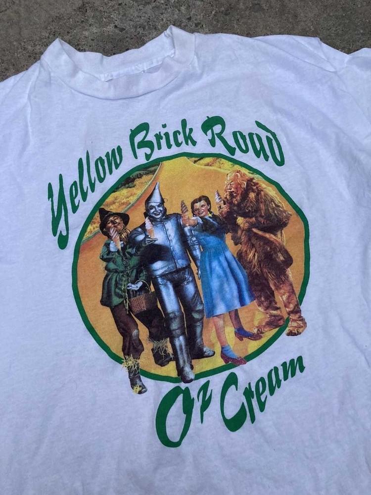Vintage wizard of oz yellow br.ic.k ro.ad T-Shirt Unisex Cotton Tee Z004 Unisex T-Shirt L
Vintage wizard of oz yellow br.ic.k ro.ad T-Shirt Unisex Cotton Tee Z004 Unisex T-Shirt L